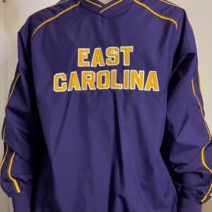 Russell Athletic Purple and Yellow Windbreaker